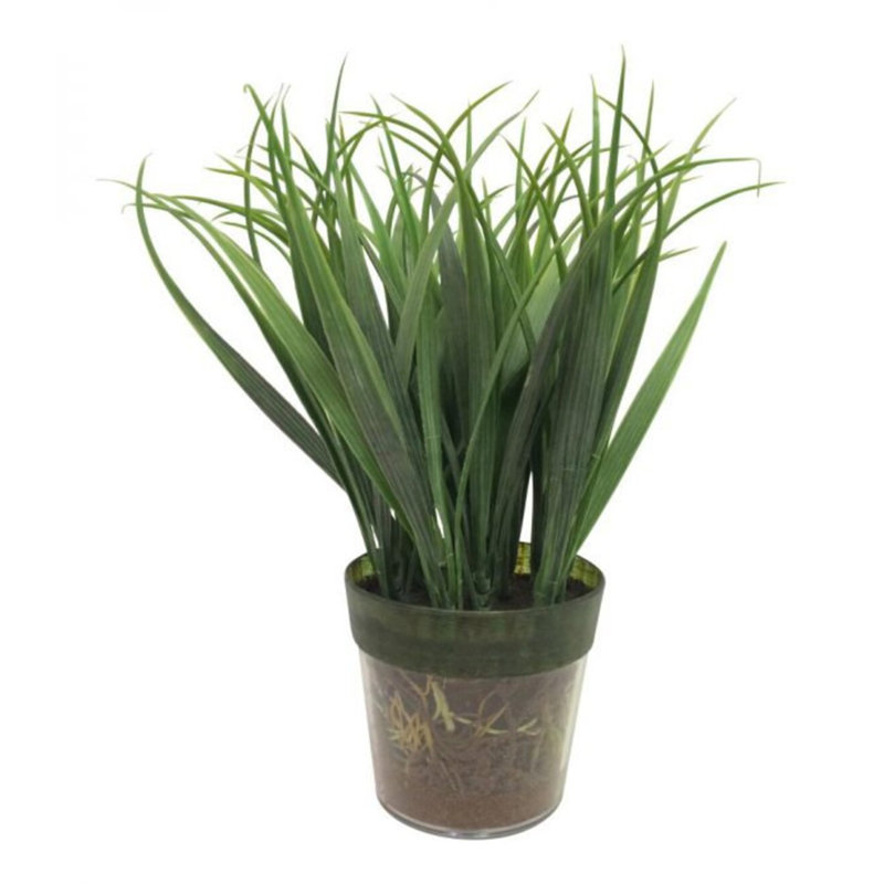 12 " Faux Mixed Assortment in Pot