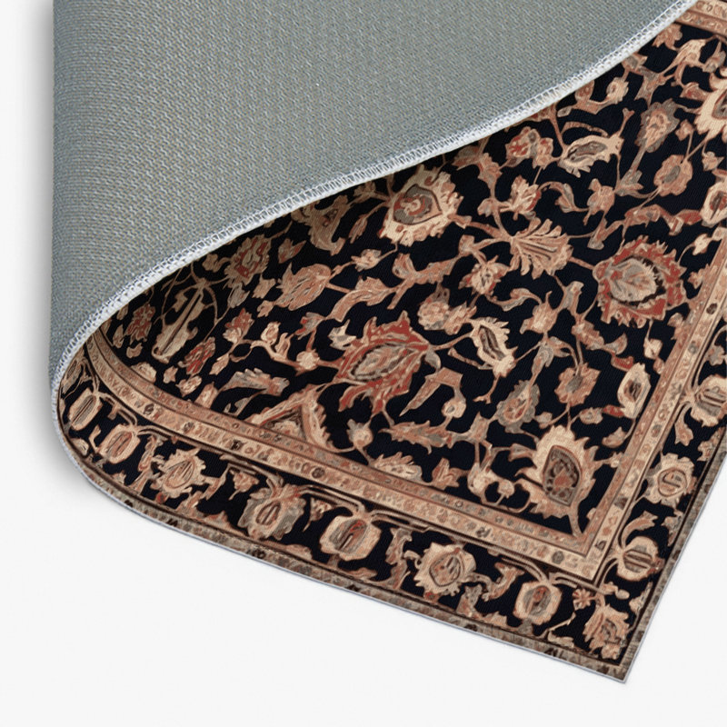 Persian Brown Indoor and Outdoor Area Rug, Rectangle 2' x 3'