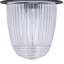 Lanterne d'extérieur 1 lumière Seni avec finition noir mat et abat-jour transparent