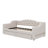 Twin XL Daybed Enhanced With LED Lighting And Dual-Drawer Storage-469346789