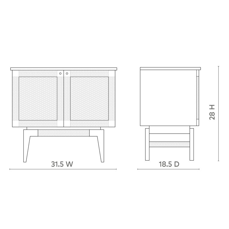 Dante Accent Cabinet