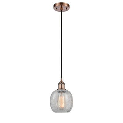 Luminaire sphère suspendu 1 lumières simple Carlucci