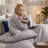 Queen Comforter Set 3 Piece Navy by Utopia Bedding, Printed Comforters Queen Size, Bedding Comforters Sets, Down Alternative Soft Bed Set, 1 Comforter (88 x 88 inches) 2 Pillow Shams (20 x 26 inches)-136115354-136115352-136115360