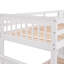 Lit superposé blanc avec rangement Twintwin - Complément de chambre à coucher pratique et élégant-420659282