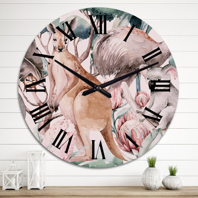 Horloge murale surdimensionnée