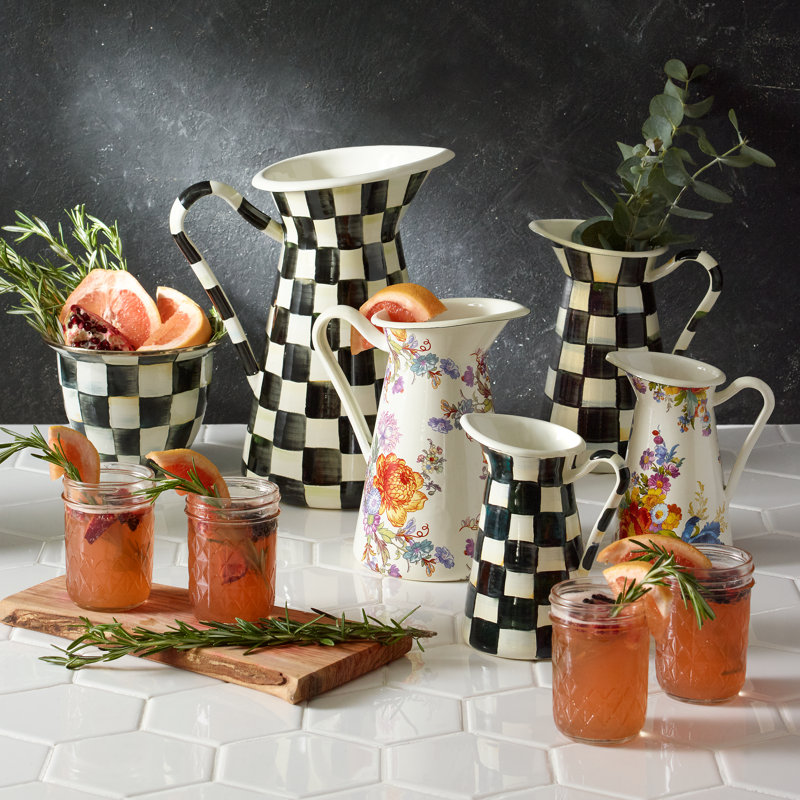 Courtly Check Practical Pitcher
