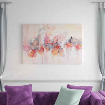 Reproduction d’art sur toile tendue « petal patch ii » par julie joy