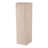 Elegant Natural Wood Accent Side Table With Geometric Design - Distinctive Narrow End Table For Modern Living Room Spaces - Tan-1954460244
