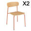Cedric 45cm H Stacking Side Chair-1258468190