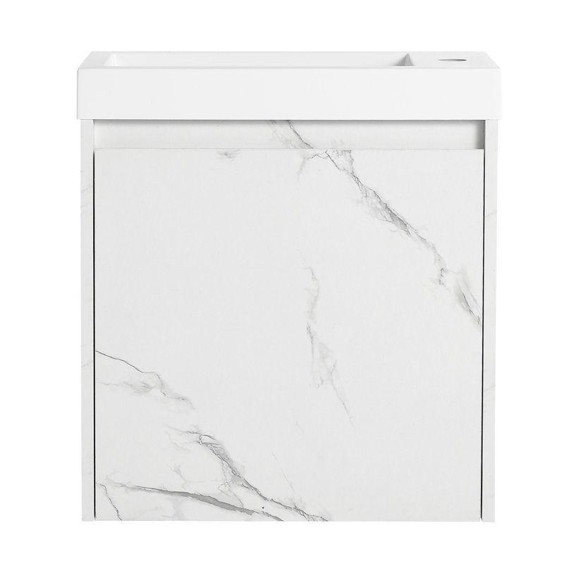 Meuble-lavabo compact Noriah