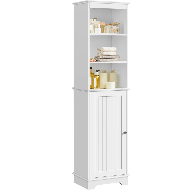 Timmis Linen Cabinet, White