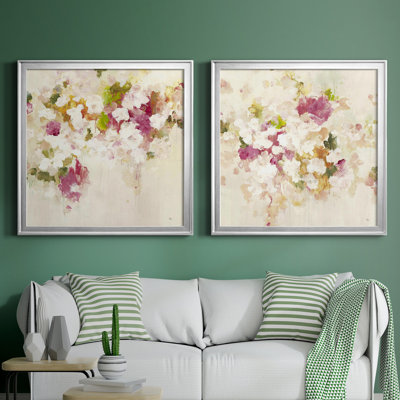" Floral Muse III " 2 - Pieces Painting Print
