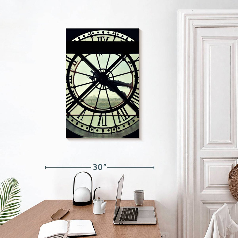 Kerner Musee D'Orsay Clock, 30" H x 20" W