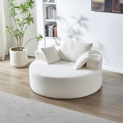 Chaise ronde Teddy Plush