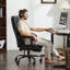 Crowder Ergonomic Executive Chair with Footrest-1398401352