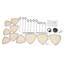 Luminaire suspendu en bambou Kamena