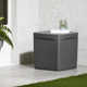 Dalya 16'' Plastic / Acrylic Outdoor Side Table