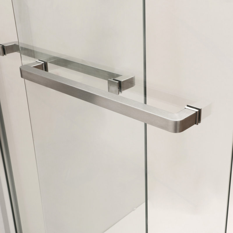 Cabine de douche coulissante semi-sans cadre pour porte de douche, 5/16 po (8 mm)