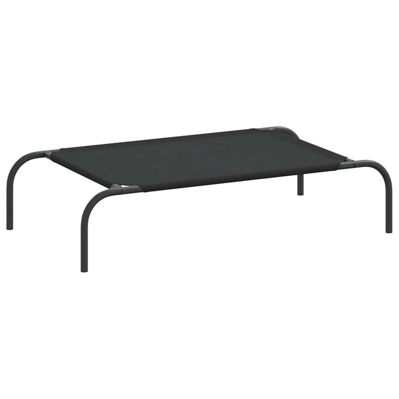 Oxford Fabric Pet Bed, 20cm H x 90cm W x 50cm D, Black