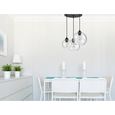 Spurgeon 3 - Light Clear Cluster Pendant