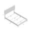 Lit tapissier standard à profil bas Despain-1125695994-1125695989