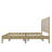Behre Woven Rattan Cane Solid Wood Bed-304232213