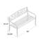  Carennac Scroll Backrest Iron Garden Bench-1185024576