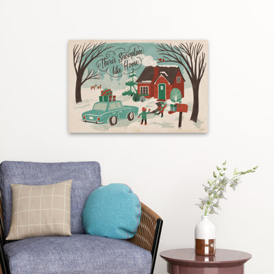 Winter Bliss I - art animalier de Noël noir