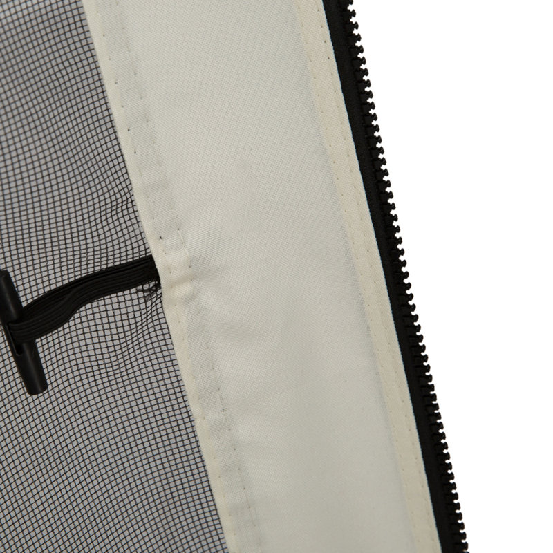 Filet de remplacement Outsunny 10 'X 10', Crème, 1 personne, H 6,87 po x l 9,97 po x P 9,97 po