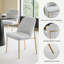 Chaise de salle à manger Angelick avec structure en métal-223873011-223873009