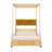 Car-Shaped Bed With Pillow And Canopy Fabric-957706417