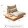 35.43'' Single Sofa with Storage