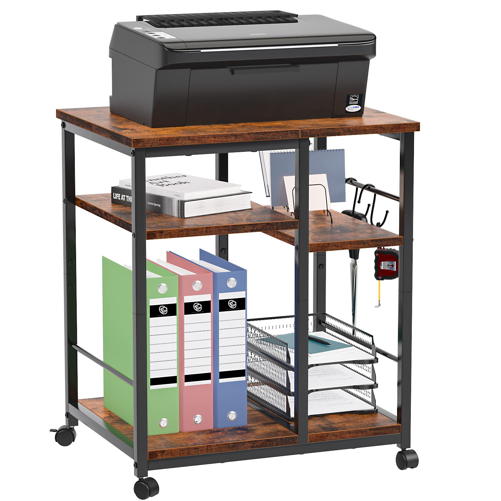 Wendes Kem 3 Tier Printer Table | Wayfair