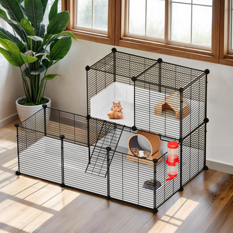 Cage pour petits animaux Finstad, H 28 po x l 41 po x P 28 po
