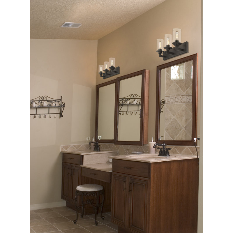 Attah 3 - Light Dimmable Vanity Light, Bronze