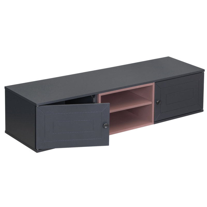 Crédence de rangement Anelisse, Black