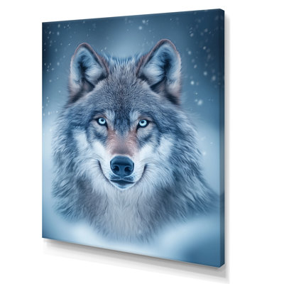 Photography Of Wolf In Winter II - Wolf Wall Décor