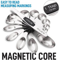 Measuring Cups Magnetic 7pcs Magnetic Measuring Spoons Set Dual