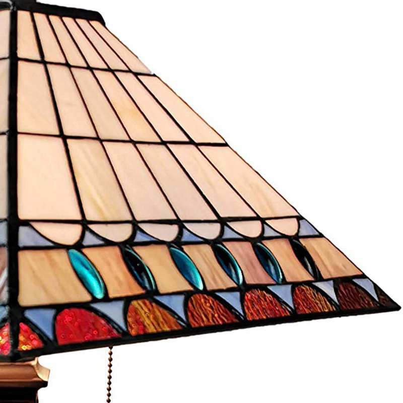 Lampe Mose Bankers, H 11 po x l 21 po x P 22 po