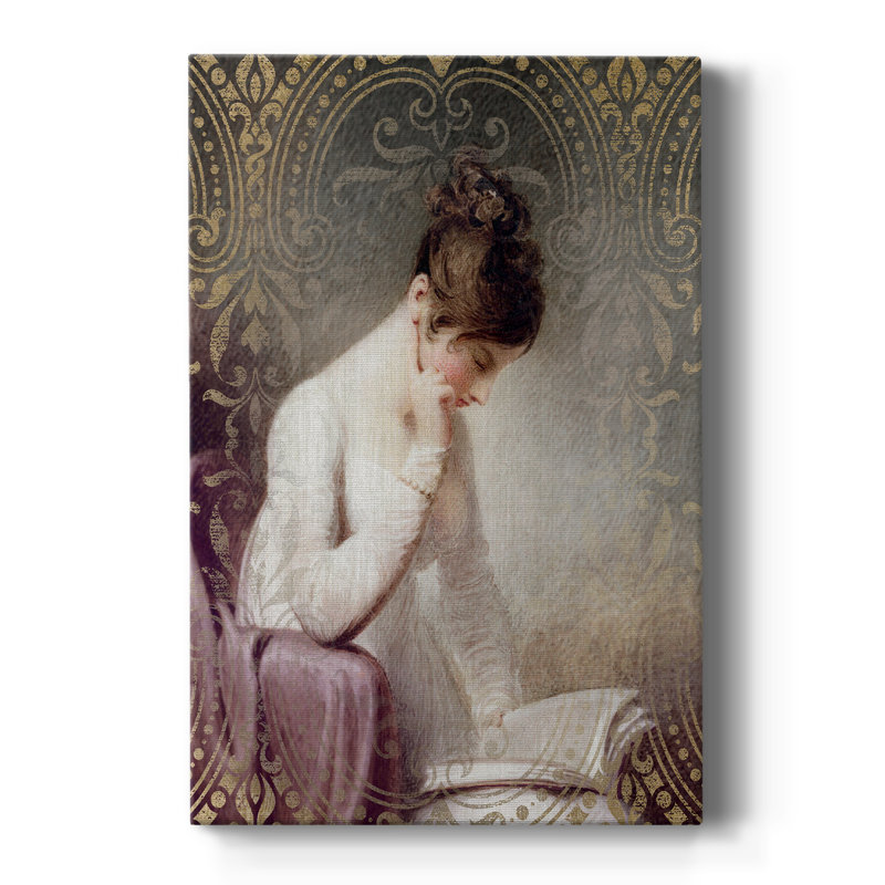 Une histoire intéressante - Cavas de galerie sur mesure, 18" H x 12" W
