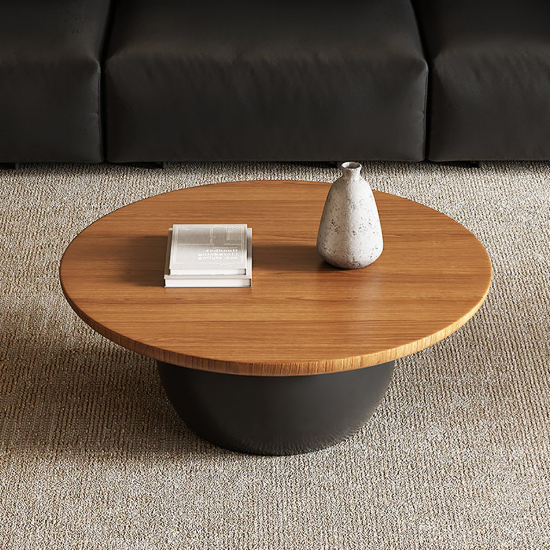 Ancient style advanced retro round coffee table