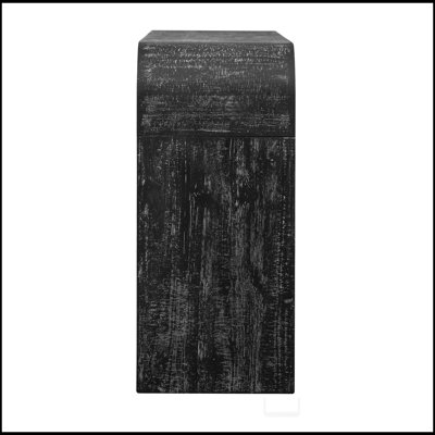 Console pour table d'entrée, canapé incurvé rétro avec 2 grands tiroirs, console étroite pour le couloir du salon, 52 po x 14 po x 31,5 po