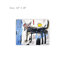 Art mural abstrait 24 po x 18 po Basquiat