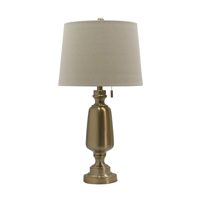 Lampe de table 31 po Sibyll, Laiton antique