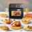 13QT Family Size Air Fryer Toaster Oven Combo | 360° Hot Air Circulation, Oil-Free Cooking | Multifunctional Convection Countertop Oven, Adjustable Time & Temp Control-120001685