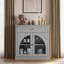 Buffet décoratif 2 portes l 32 po avec 1 tiroir-1775335376