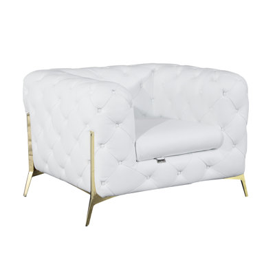 Fauteuil en cuir italien 100% Global Global
