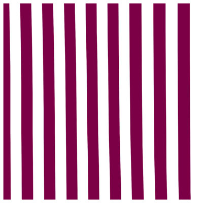 Vertical White Stripes Comforter