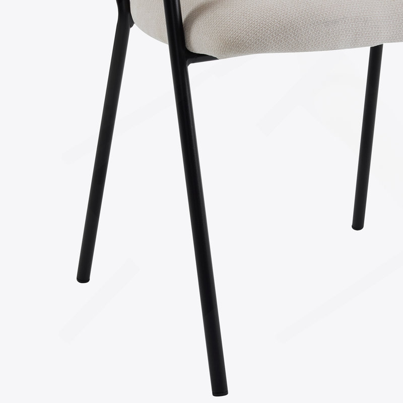 Ensemble de 2 chaises de salle à manger rembourrées Modern