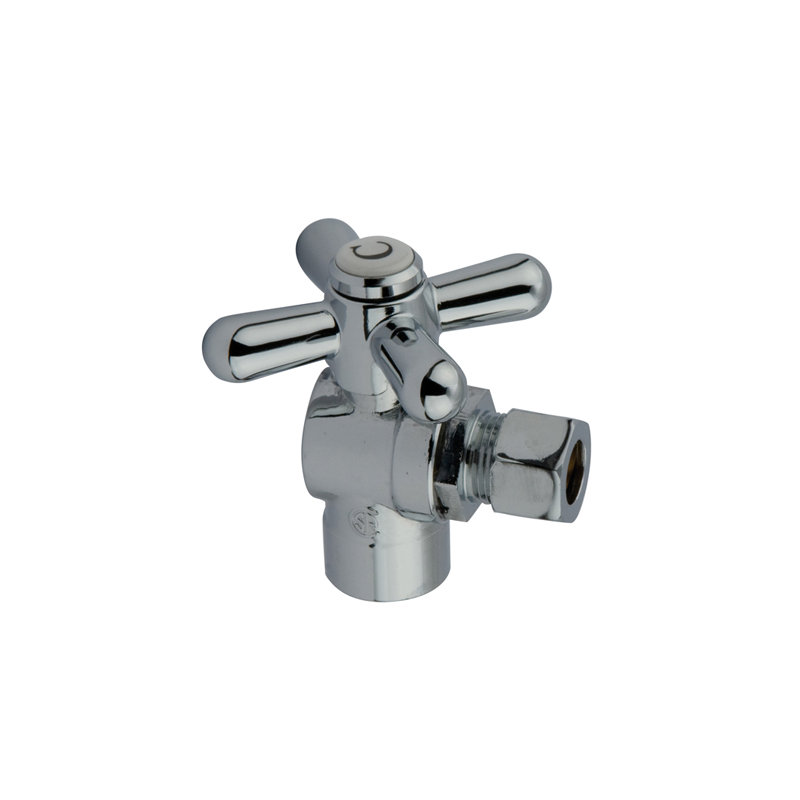 Quarter Decorative Turn Valve, Chrome